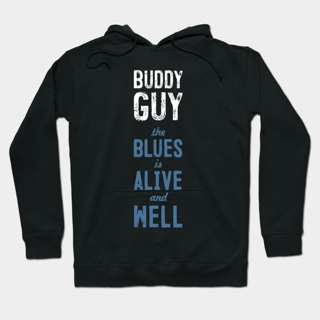 Buddy Blues Hoodie by Lucky Cet